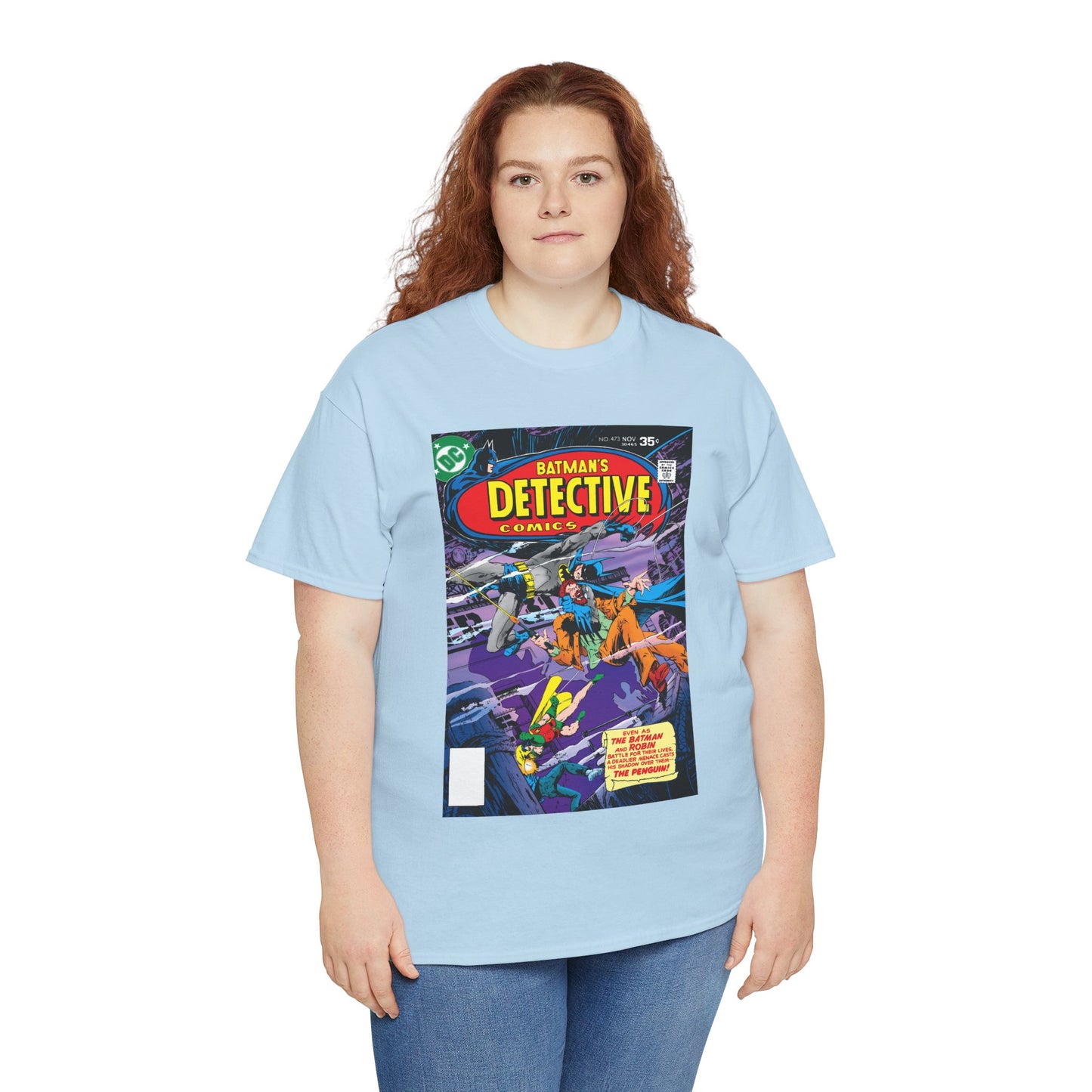 Detective Comics #473 T-Shirt - Marshall Rogers Art - Robin Appearance - DC Comics