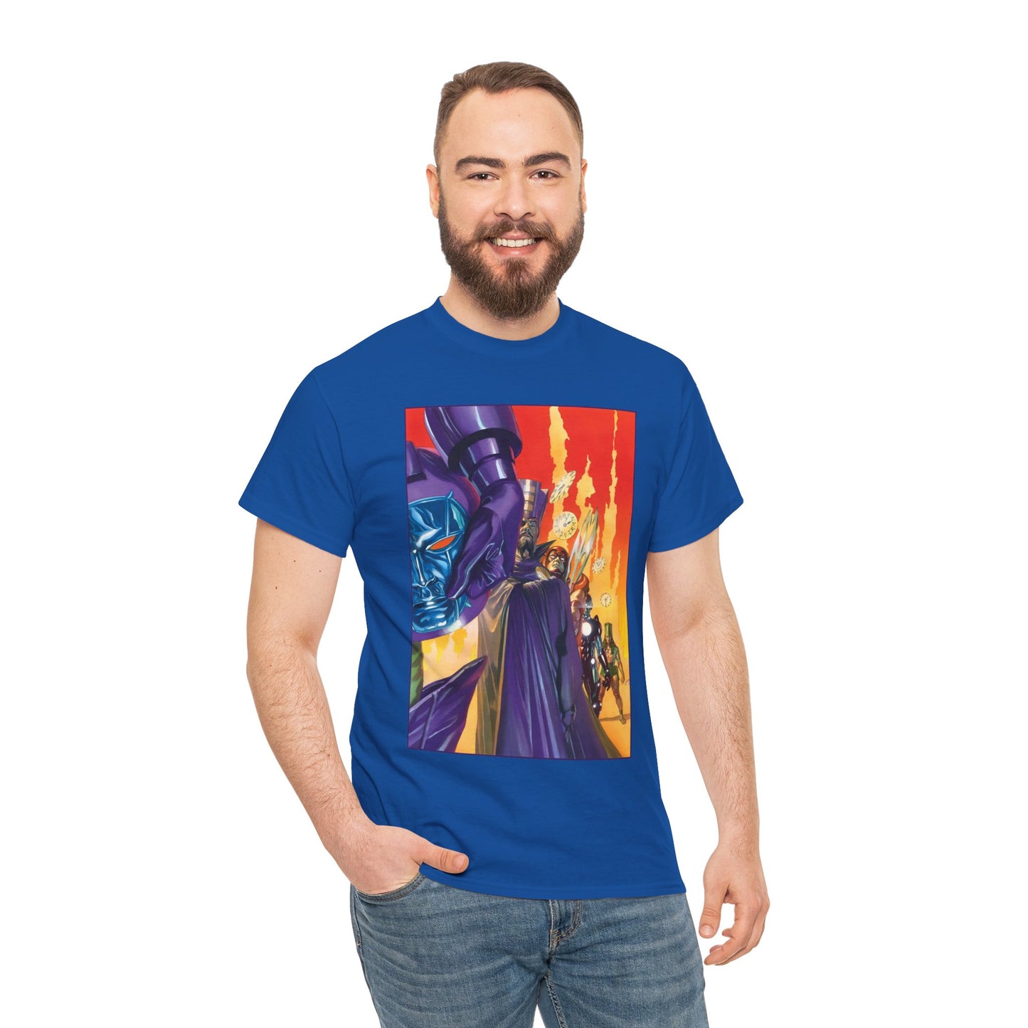 Kang the Conqueror T-Shirt - Nathaniel Richards, Rama-Tut, Immortus, Scarlet Centurion, Iron Lad - Avengers Villain - Marvel Comics