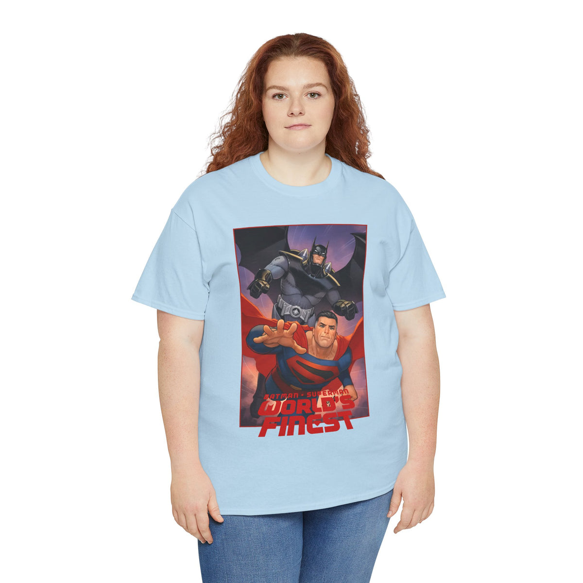 Batman Superman World's Finest T-Shirt - David Nakayama Art - Kingdom Come - DC Comics