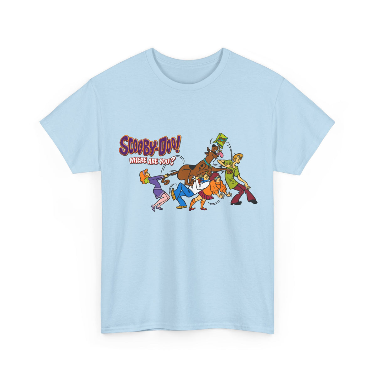 Scooby Doo, Where Are You? T-Shirt - Hanna-Barbera Art - Shaggy, Velma, Fred, Daphne - Mystery, Inc