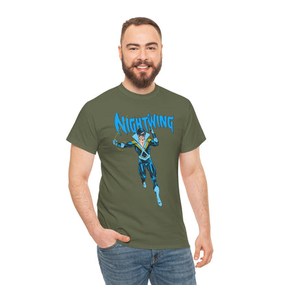 Nightwing T-Shirt - George Perez Art - New Teen Titans, Dick Grayson - DC Comics - Batman's Former Sidekick, Titans Leader