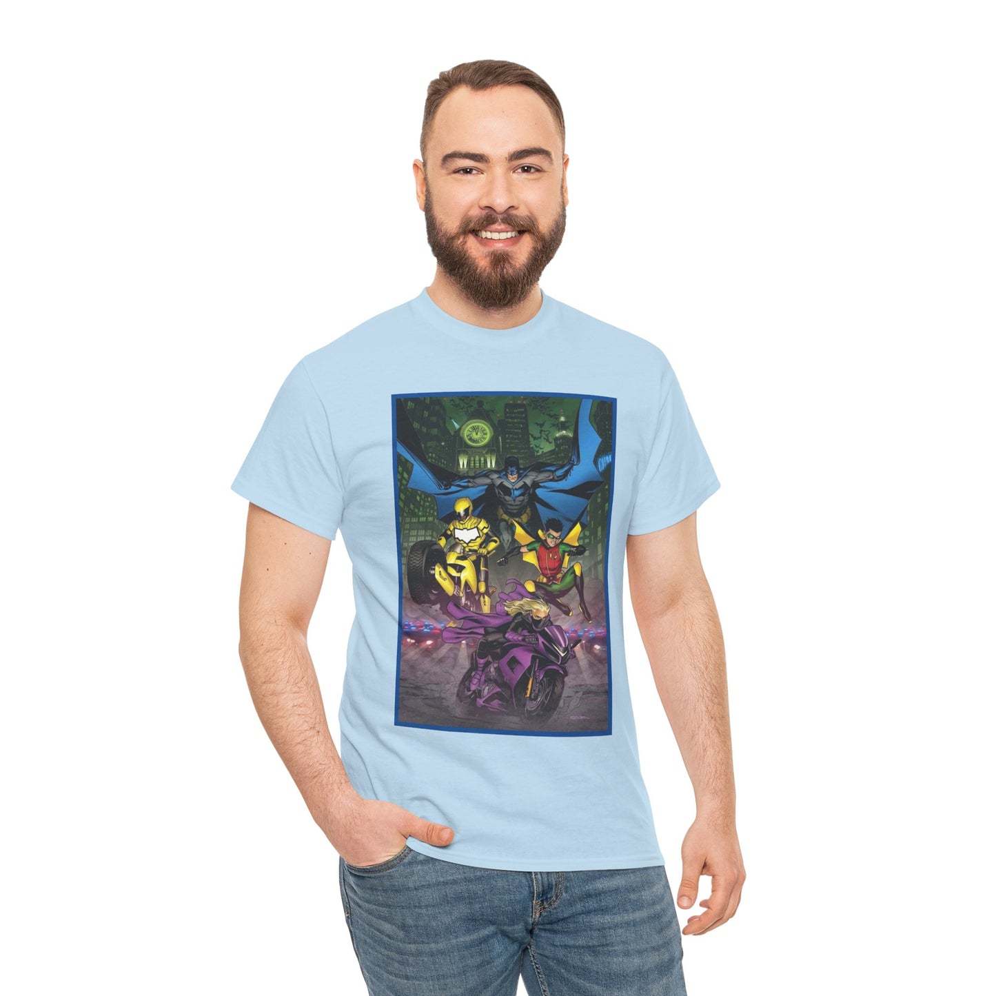 Batman, Robin, Spoiler, Signal T-Shirt - Ryan Sook Art - DC Comics