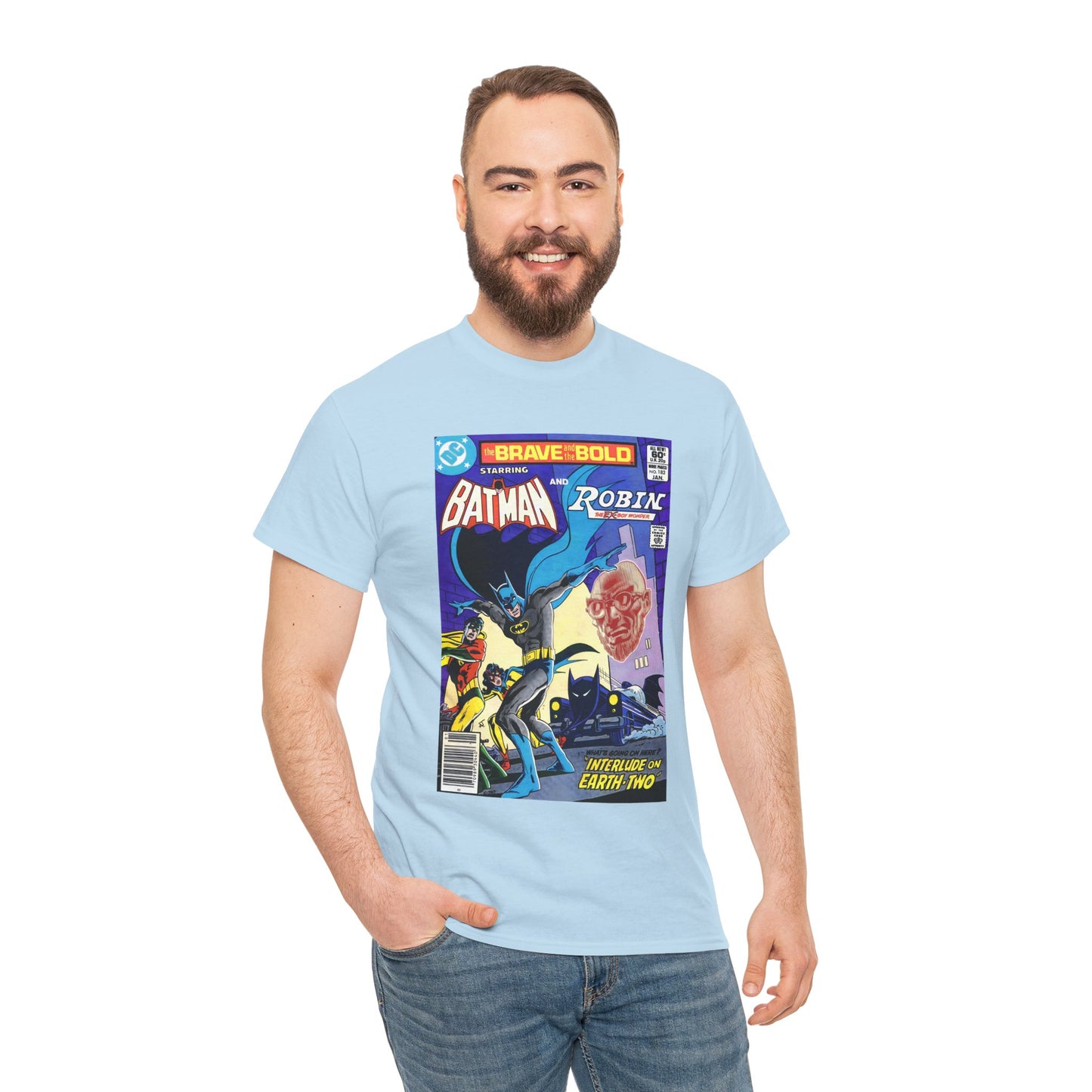 Brave & the Bold #182 T-Shirt - Batman & Earth-2 Robin, Batwoman - DC Comics