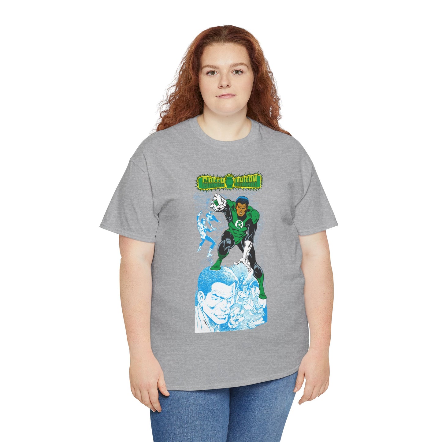 John Stewart Green Lantern T-Shirt - Joe Staton Art - Who's Who in the DC Universe Art - Sector 2814 - DC Comics