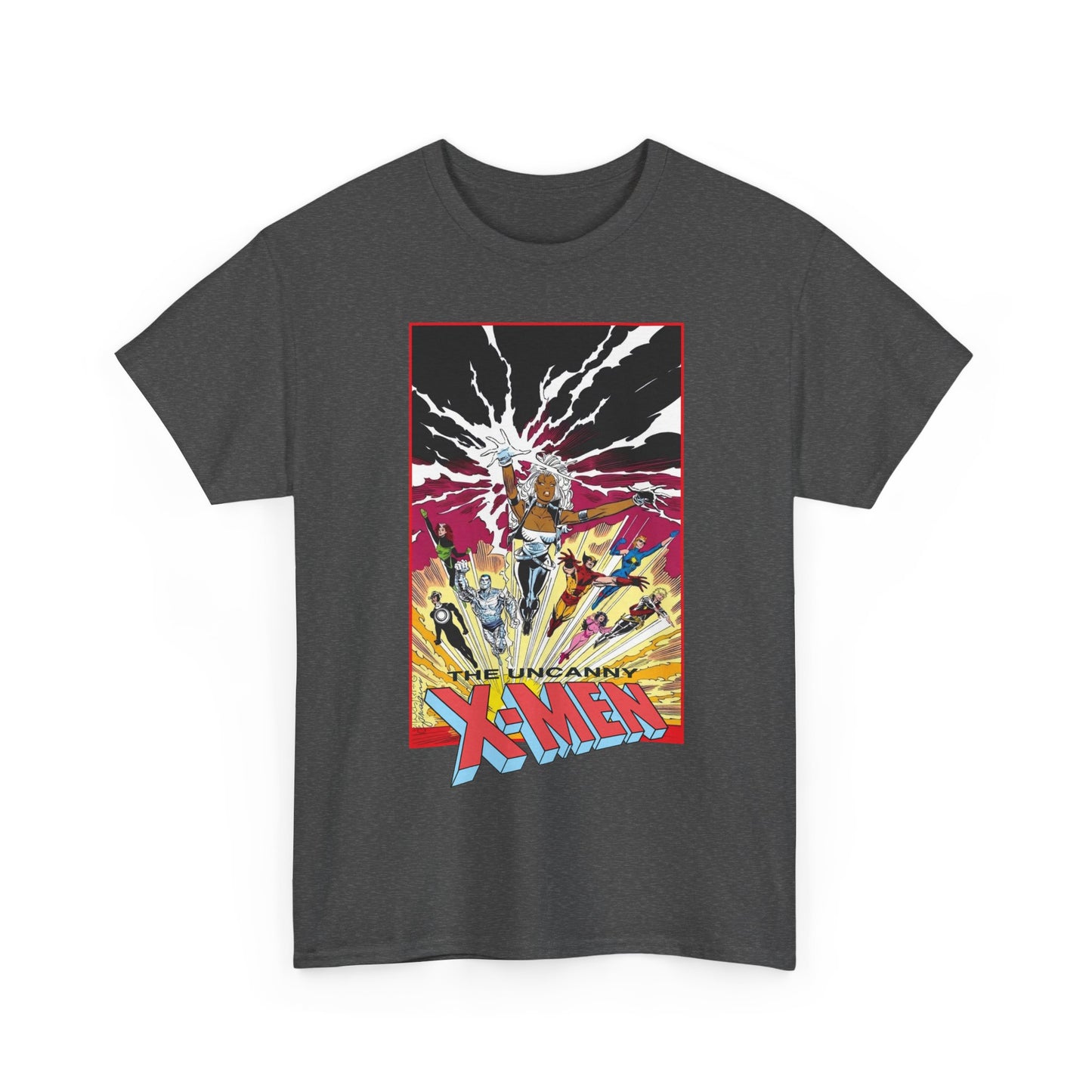 Uncanny X-Men T-Shirt - Marc Silvestri Art - Outback Era - Storm, Wolverine, Dazzler, Longshot, Psylocke, Rogue, Havok - Marvel Comics