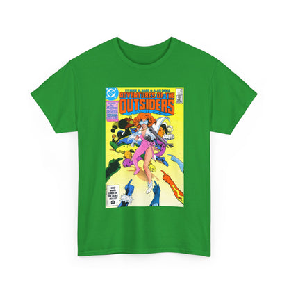 Adventures of the Outsiders #34 T-Shirt - Alan Davis Art - DC Comics