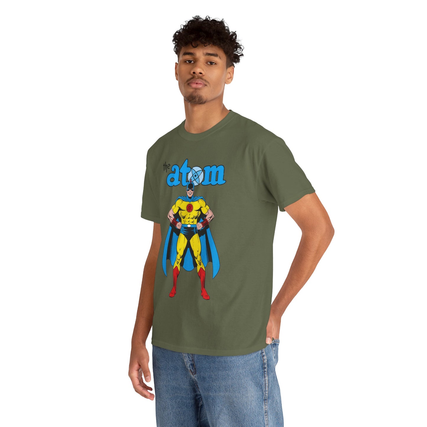 Golden Age Atom T-Shirt - Al Pratt, Justice Society of America (JSA) Member - DC Comics