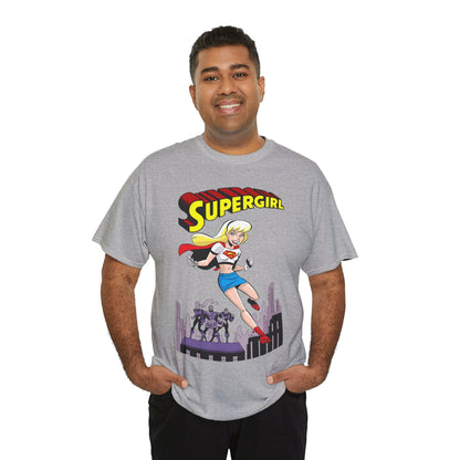 Supergirl T-Shirt - Bruce Timm Art - DC Comics Animated Series 1990s - Kara, Superman's Cousin
