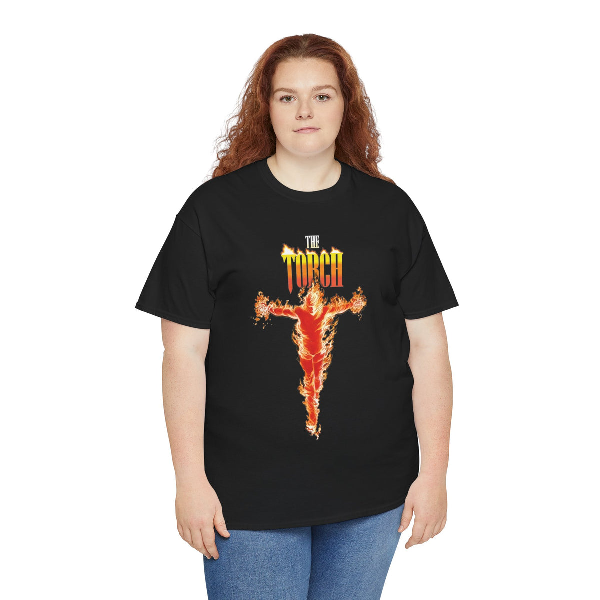 The Torch T-Shirt - Alex Ross Art - Golden Age Member of the Invaders - Marvel Comics