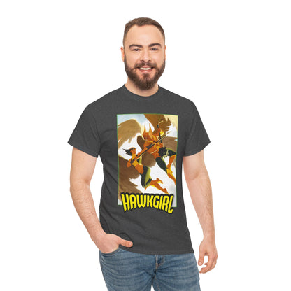 Hawkgirl T-Shirt - David Talaski Art - With Hawkman - DC Comics