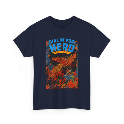 Dial "H" For Hero T-Shirt - George Perez Art - Adventure Comics Series - DC Comics