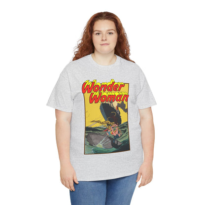 Wonder Woman Vs Cheetah T-Shirt - Rich Buckler & Dan Giordano Art - DC Comics