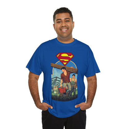 Superman: Son of Kal-El T-Shirt - Travis Moore Art - #17 Variant Cover - Clark and Jon Kent - Super Thirst Trap - DC Comics