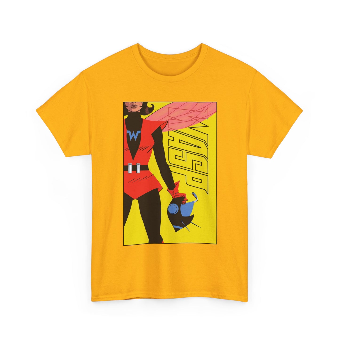 Wasp T-Shirt - Tom Reilly Art - Avengers Founding Member - Marvel Comics