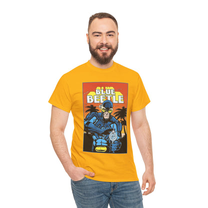Blue Beetle T-Shirt - Ted Kord - 1980s DC Series - DC Comics
