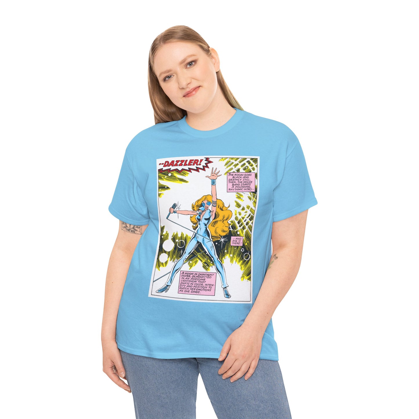 Dazzler T-Shirt - John Byrne Art - Uncanny X-Men #130, Dazzler's First Appearance - Alison Blaire - Marvel Comics
