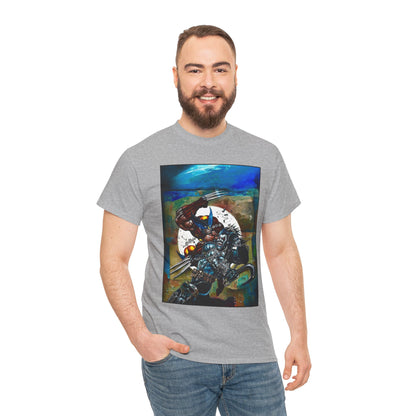 Lobo/Wolverine T-Shirt - Simon Bisley Art - DC/Marvel Comics