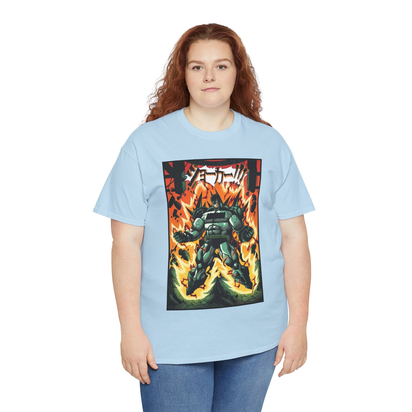 Absolute Batman T-Shirt - Mario Foccillo Art - Dragonball Z Homage - Jiman Comics - DC Comics