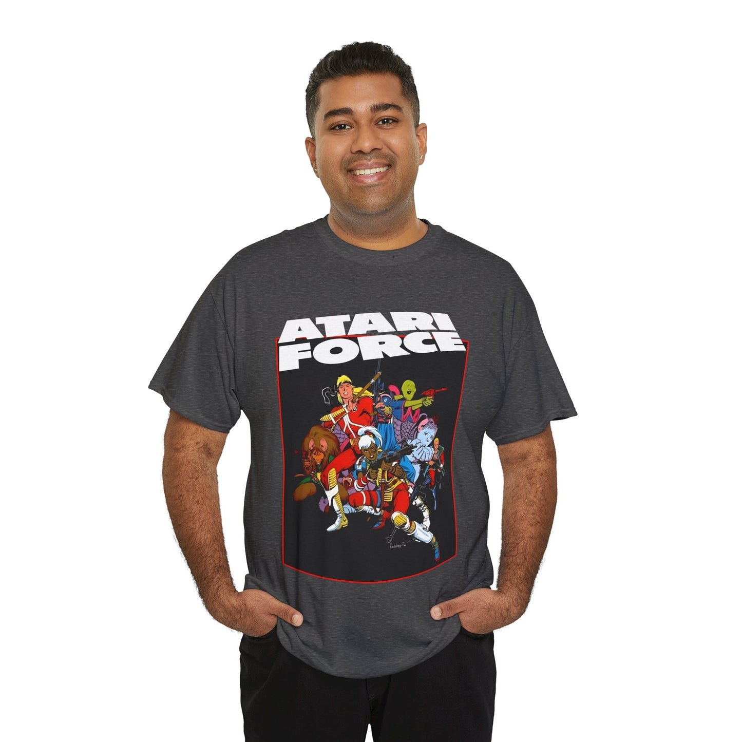 Atari Force T-Shirt - José Luis García-López Art - Tempest, Dart, Hukka, Morphea, Babe, Pakrat, Blackjak - DC Comics
