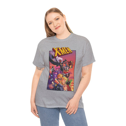 X-Men Outback T-Shirt - Russell Dauterman Art - Storm, Wolverine, Psylocke, Longshot, Havok, Rogue, Colossus, Dazzler - Marvel Comics