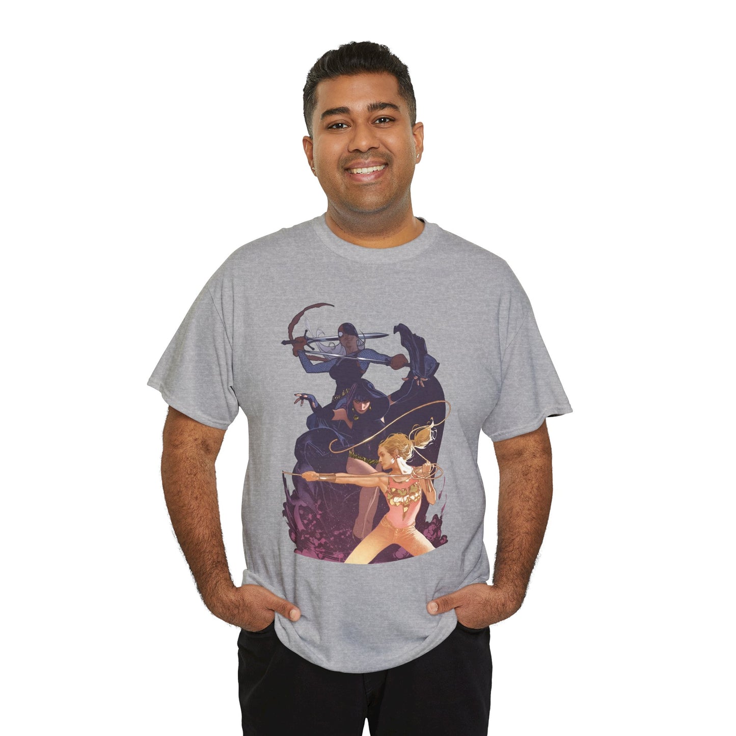 Raven, Wonder Girl, Ravager T-Shirt - Adam Hughes Art - Teen Titans #88 Variant Cover - DC Comics