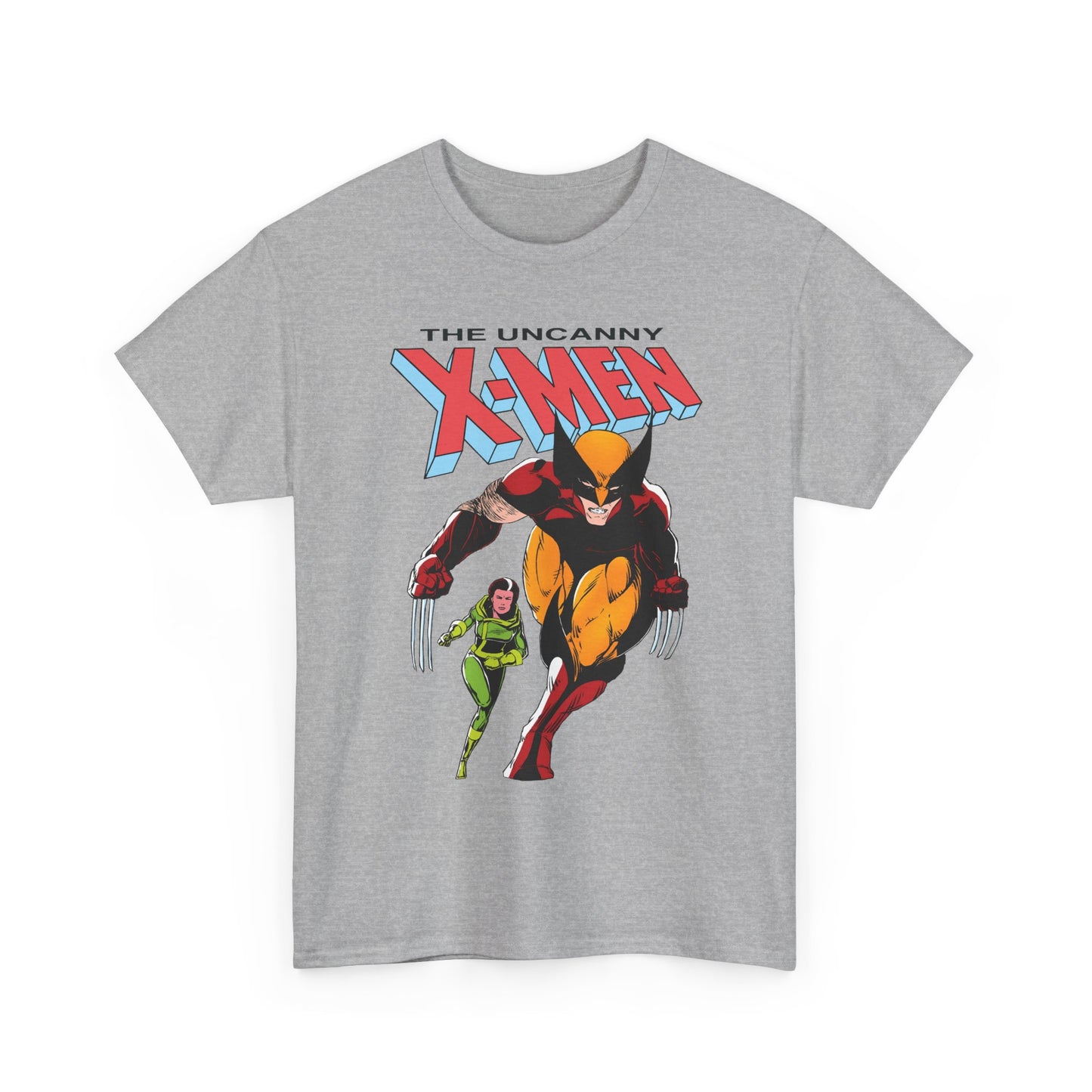 Wolverine & Rogue T-Shirt - Paul Smith Art - X-Member, Mutants - Marvel Comics - Uncanny X-Men #173 Cover - Logan