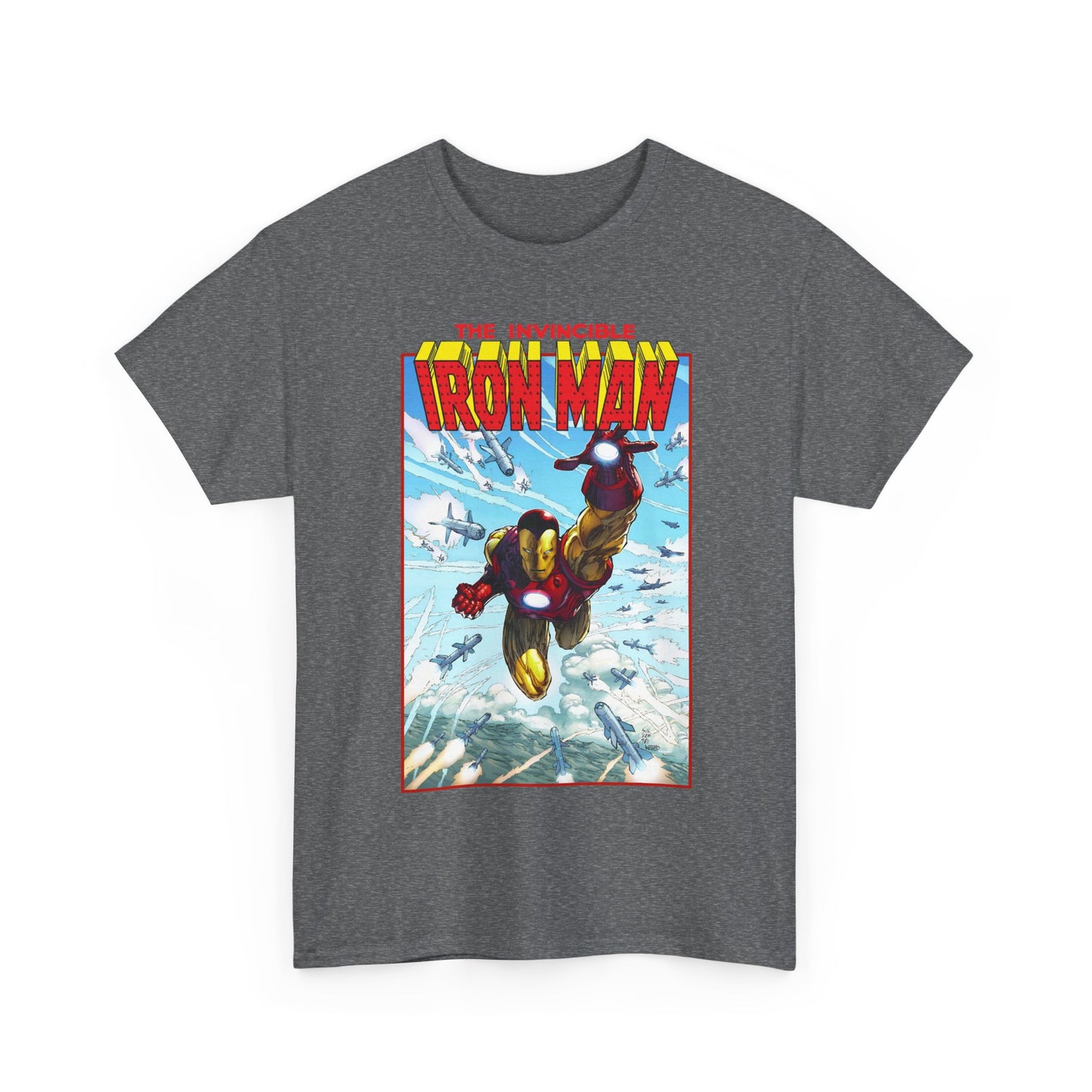 Iron Man T-Shirt - Marc Silvestri Art - Tony Stark Armor - Avengers Member & Leader - Marvel Comics