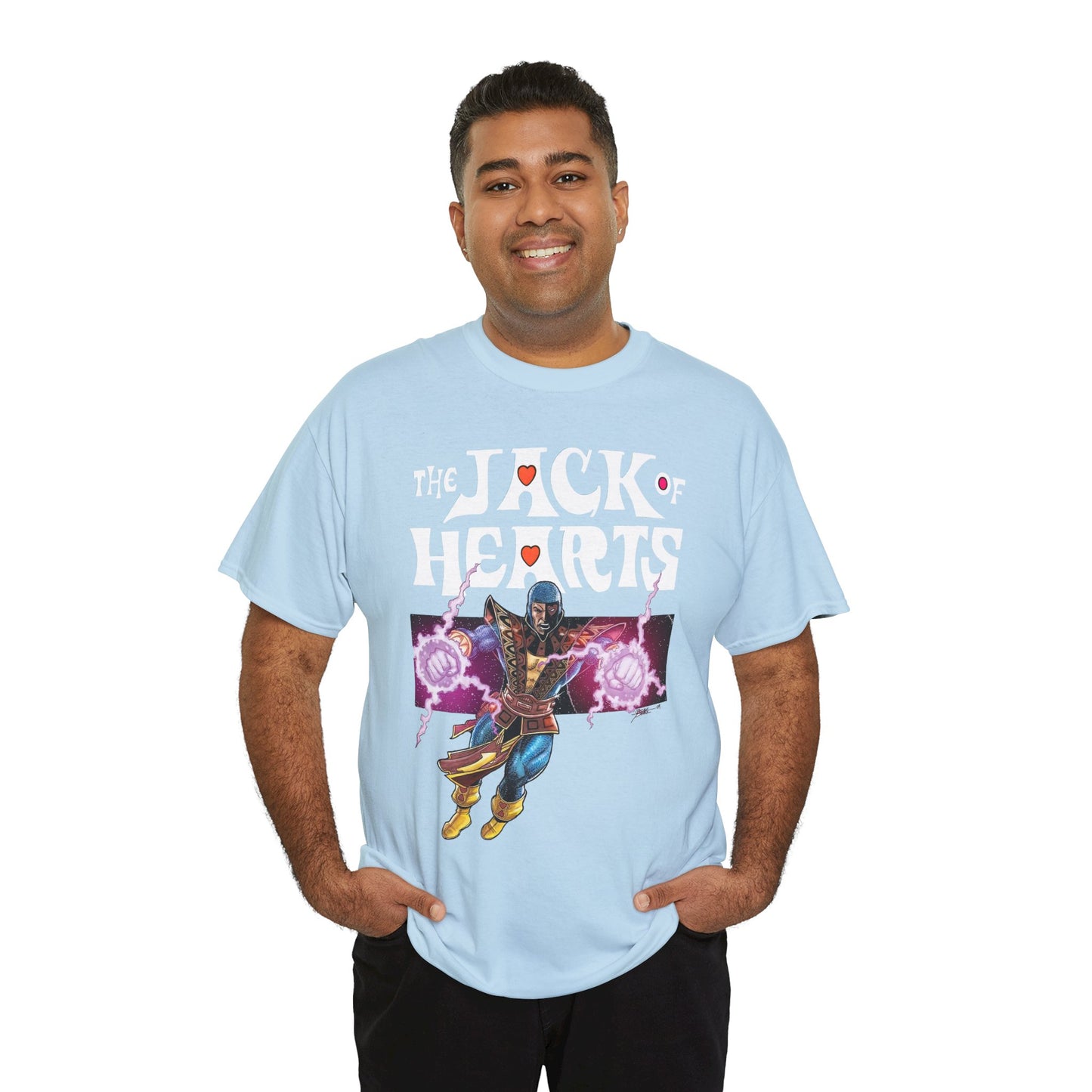Jack of Hearts T-Shirt - George Perez Art - Marvel Comics - Avengers Member - She-Hulk Boyfriend