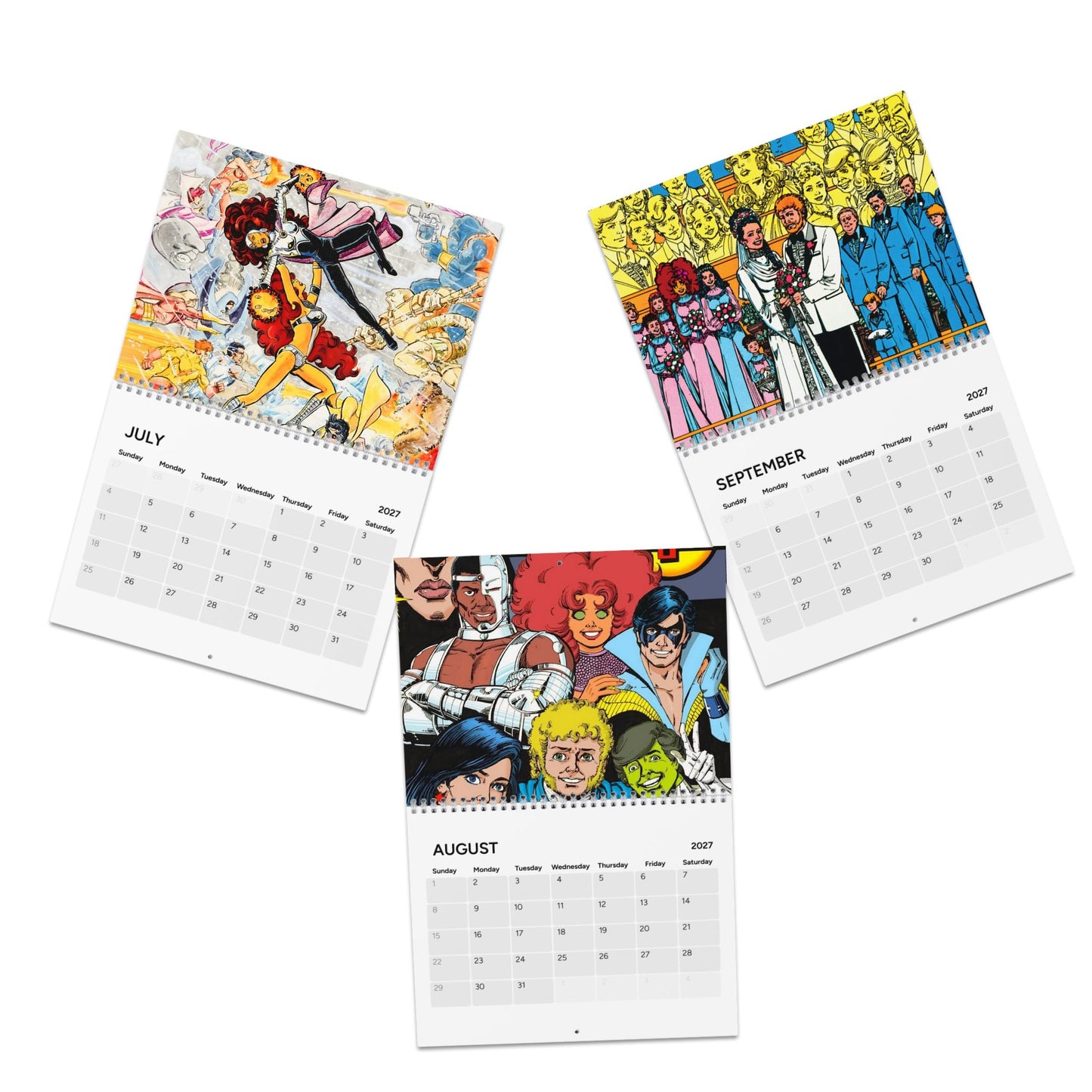 New Teen Titans Calendar (2027)