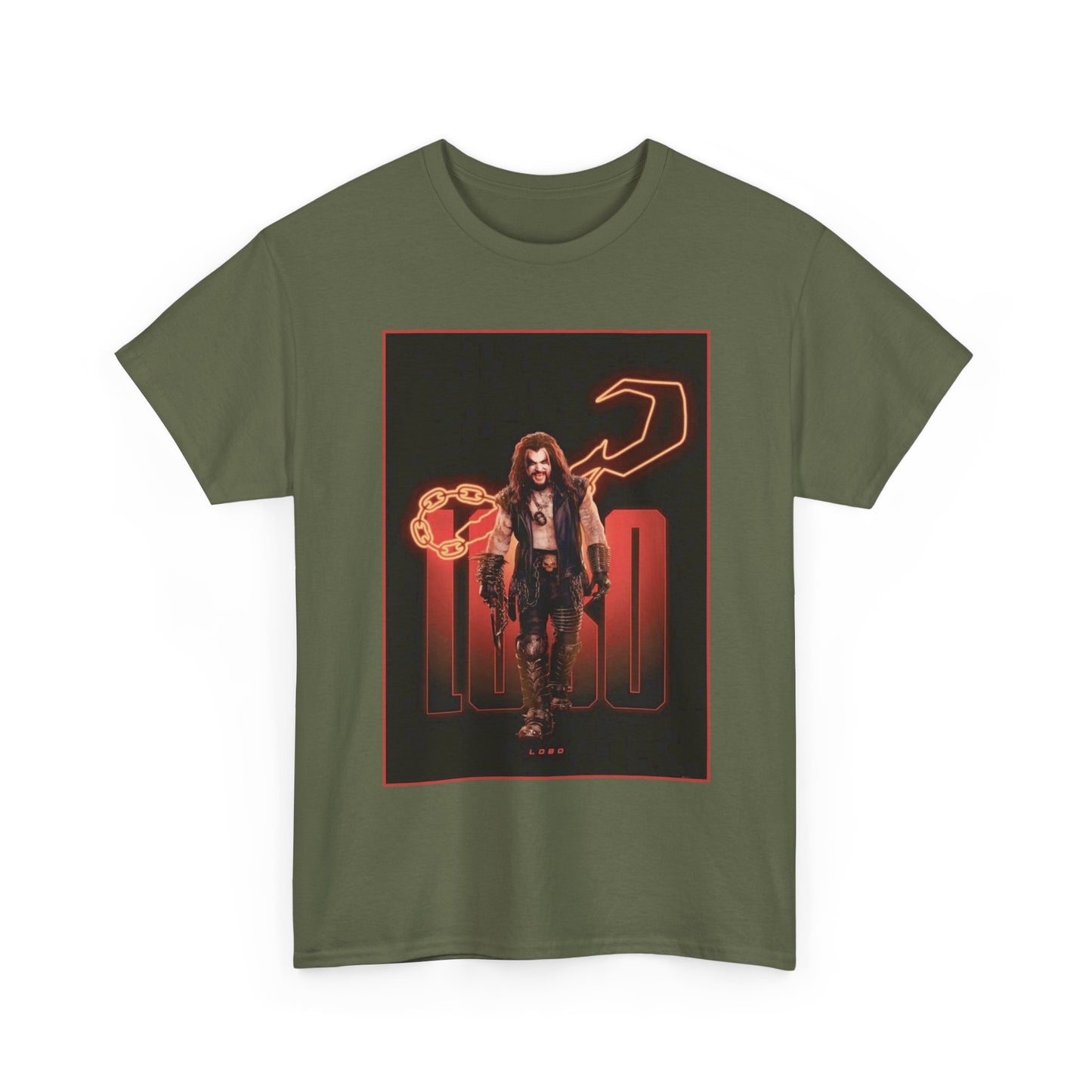 Lobo T-Shirt - Jason Momoa - New 2026 Supergirl Movie - From the James Gunn DCU - DC Comics