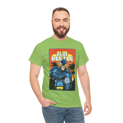 Blue Beetle T-Shirt - Ted Kord - 1980s DC Series - DC Comics