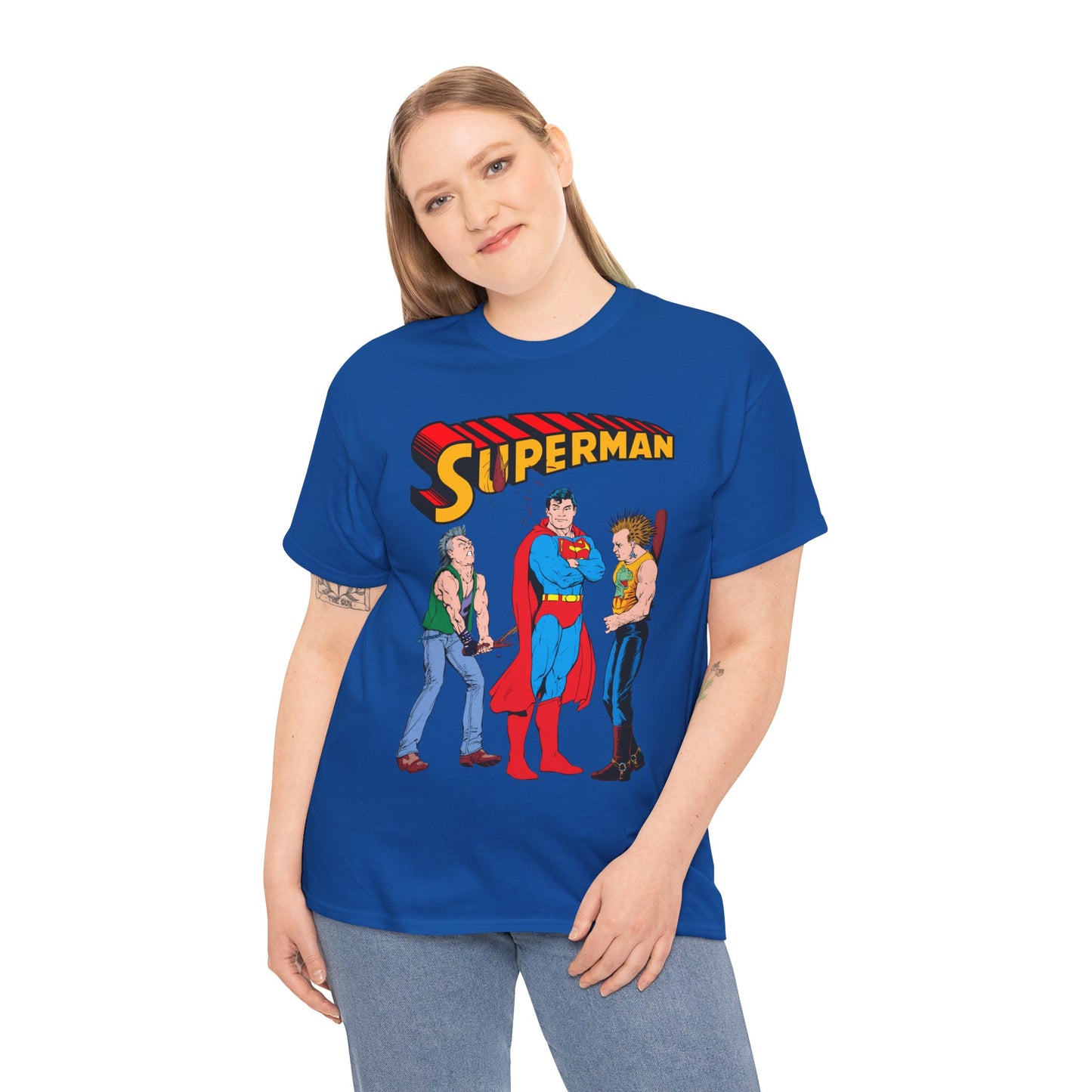 Superman T-Shirt - Kevin Maguire Art - Action Comics #600 Pin-Up - DC Comics