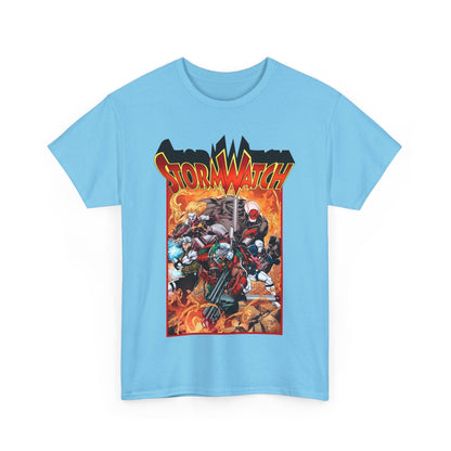 Stormwatch T-Shirt - Jim Lee Art - Battalion, Fuji, Hellstrike - Image/Wildstorm/DC Comics