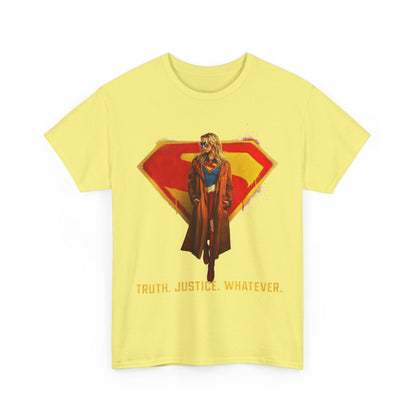 Supergirl Movie T-Shirt - Milly Alcock - Truth Justice Whatever - 2026 - Kara Zor-El - DC Comics, DC Studios