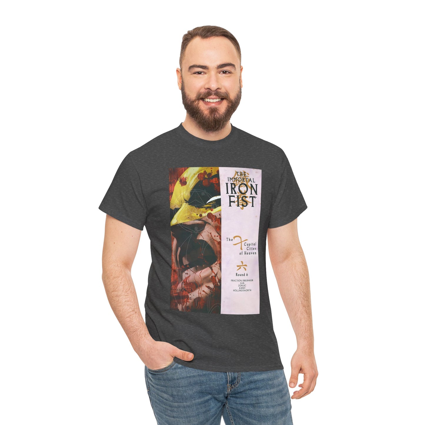 Immortal Iron Fist #13 T-Shirt - Kaare Andrews Art - Marvel Comics