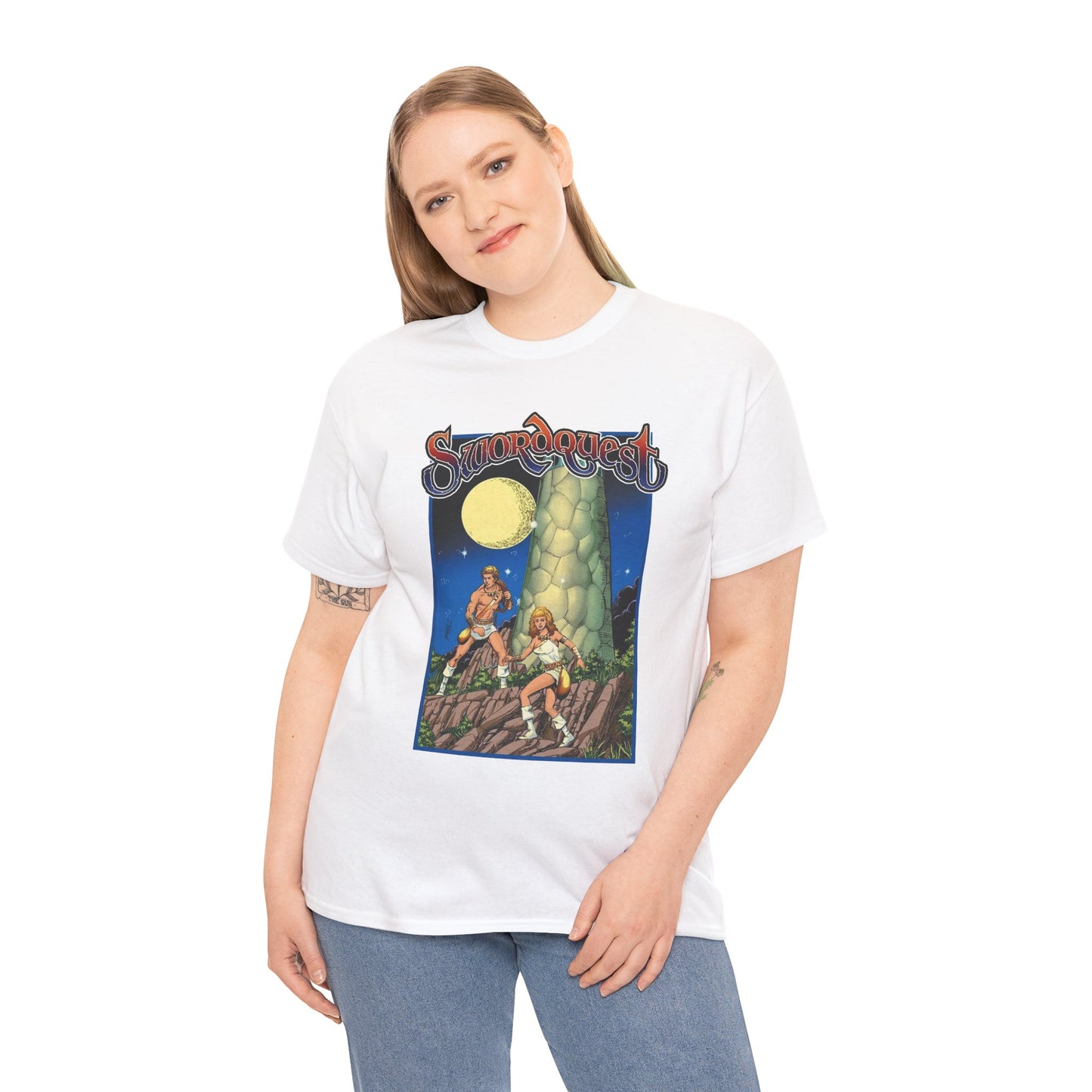 Swordquest T-Shirt - George Perez Art - Dynamite Comics