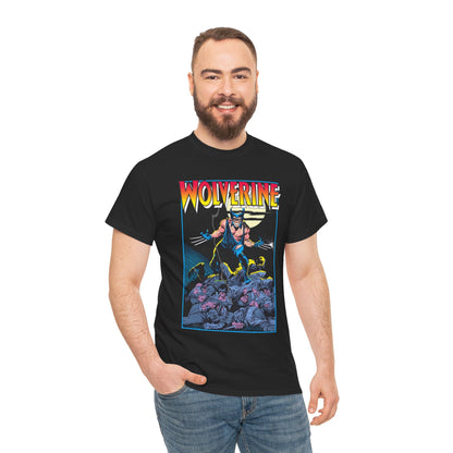 Wolverine T-Shirt - John Buscema Art - #1 Cover Art 1988 - Marvel Comics