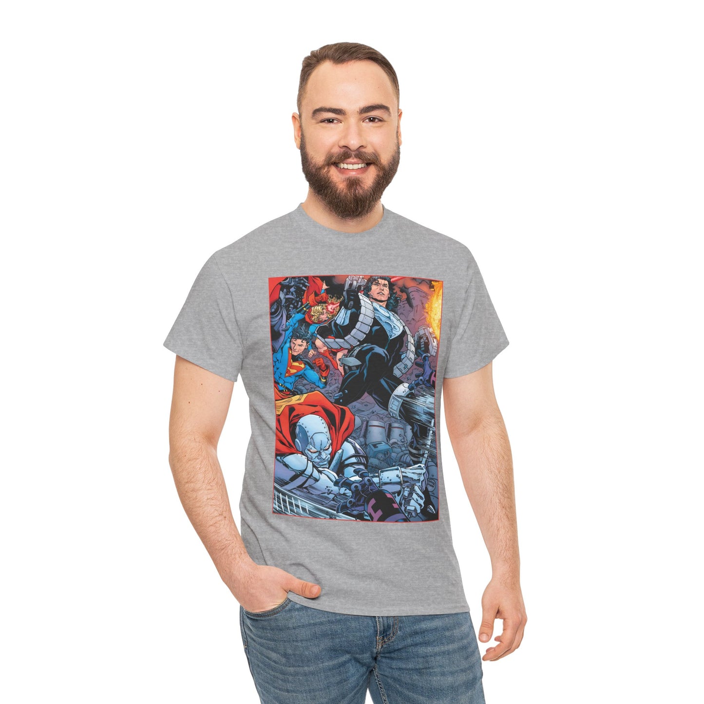 Return of Superman T-Shirt - Brad Walker Variant Art - Superboy, Supergirl, Steel - DC Comics