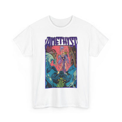 Amethyst T-Shirt - Esteban Maroto Art - Princess of Gemworld - 1980s Series - DC Comics
