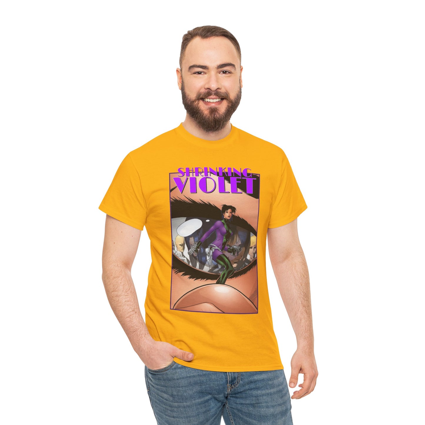 Shrinking Violet T-Shirt - Barry Kitson Art - Legion of Super-Heroes - DC Comics