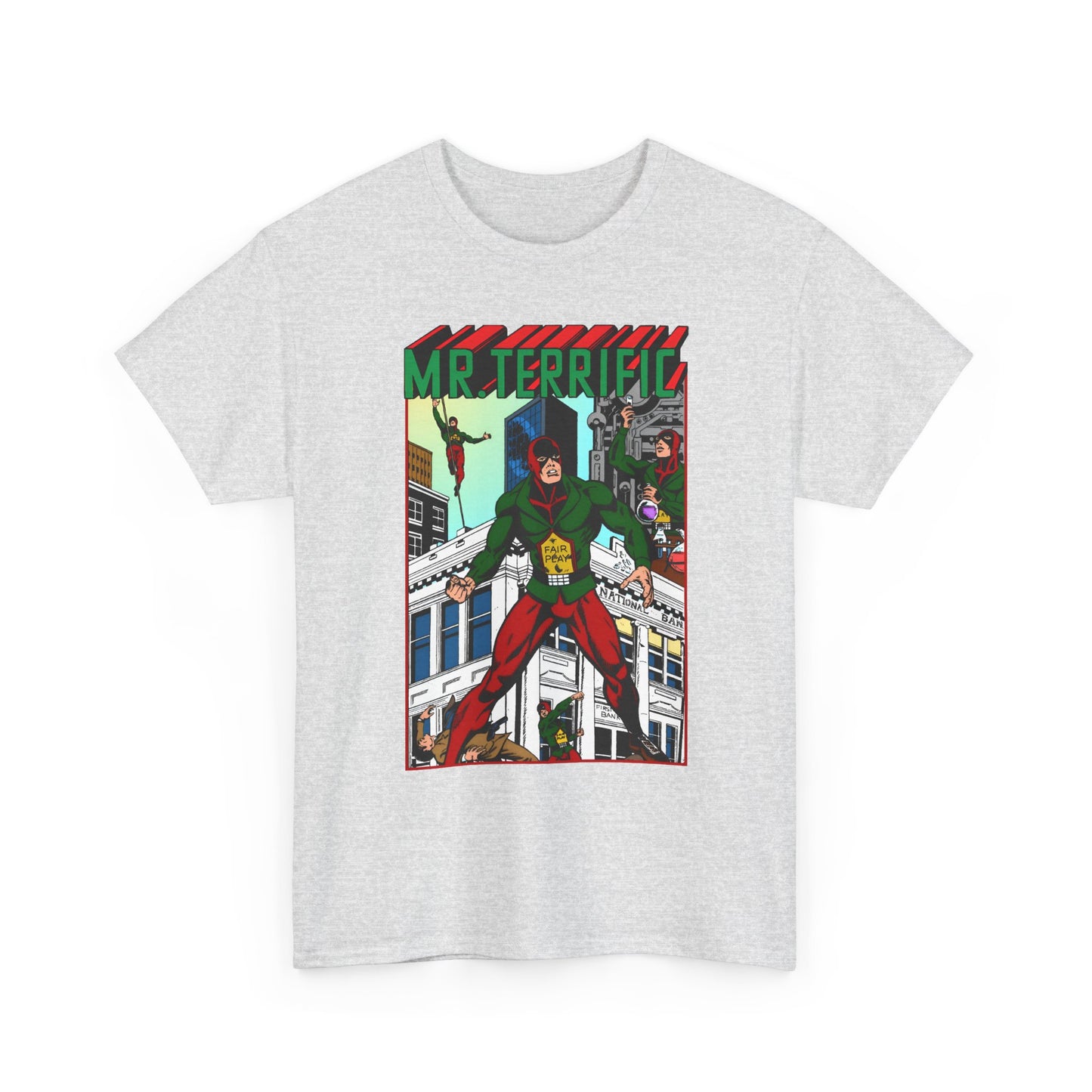 Mr Terrific T-Shirt - JSA Member - Golden Age Hero - DC Comics