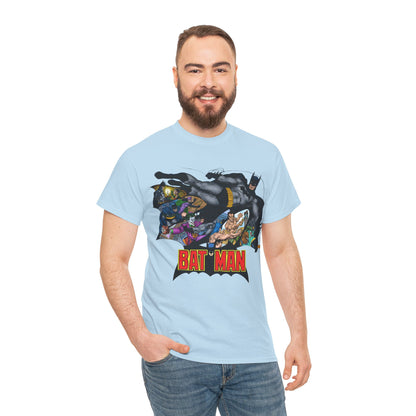 Batman T-Shirt - John Byrne Art - Joker, Catwoman, Ra's al Ghul, Talia - DC Comics - The Batcave