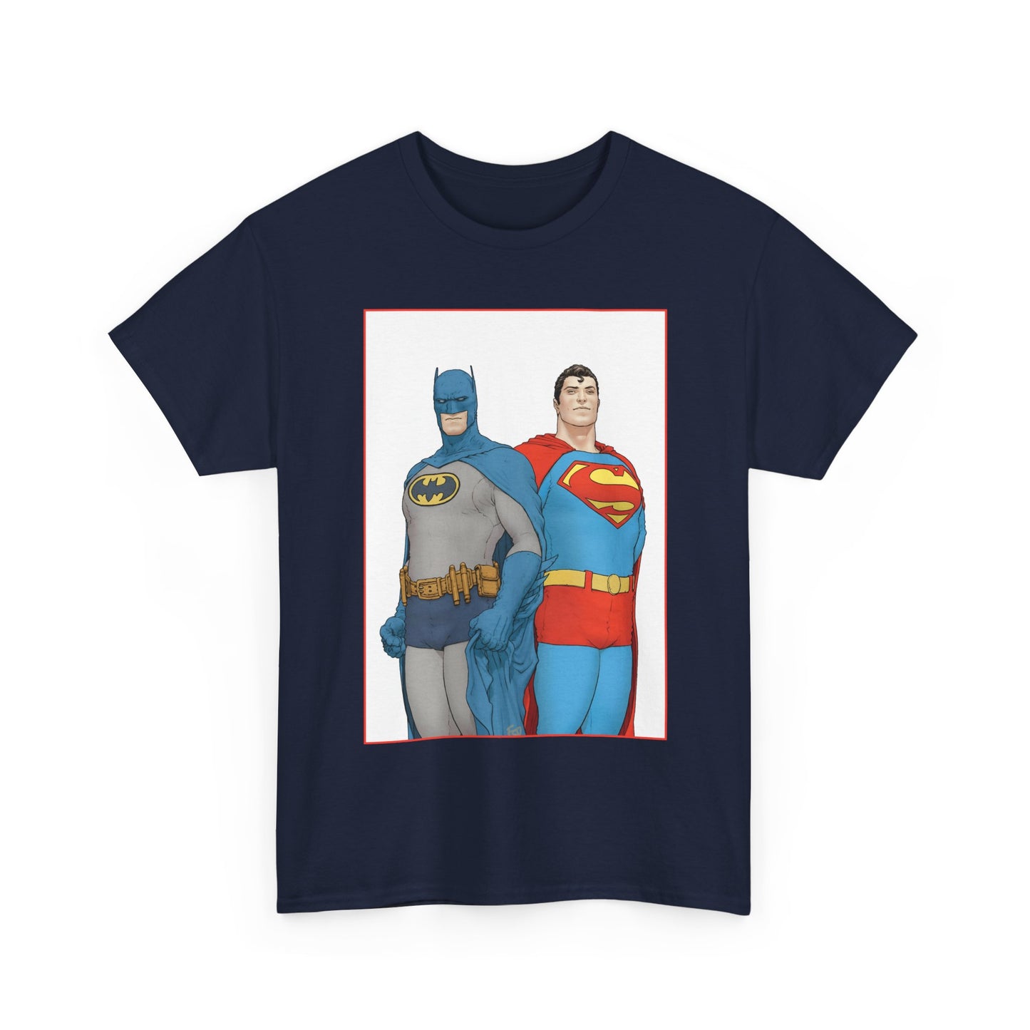 Superman & Batman T-Shirt - Frank Quitely Art - World's Finest Variant Cover Art - DC Comics