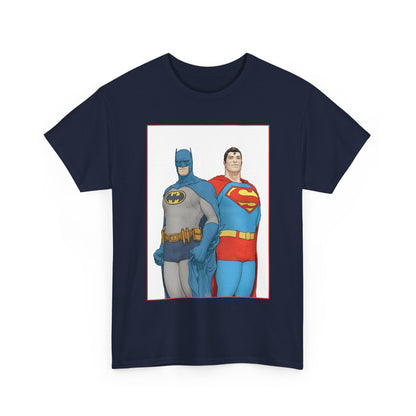 Superman & Batman T-Shirt - Frank Quitely Art - World's Finest Variant Cover Art - DC Comics