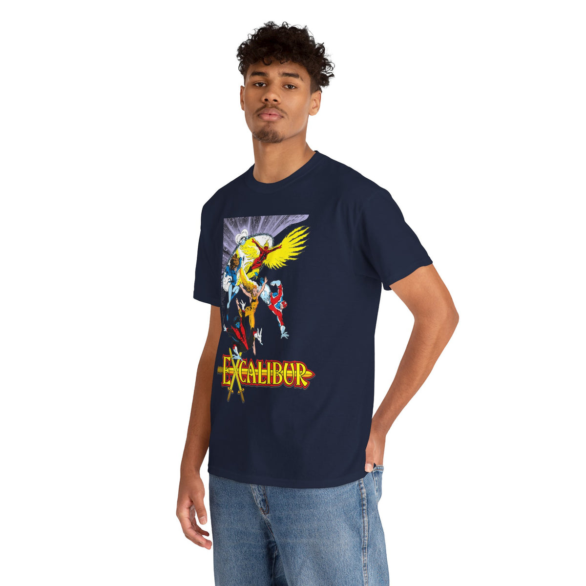 Excalibur T-Shirt - Alan Davis Art - Marvel Comics