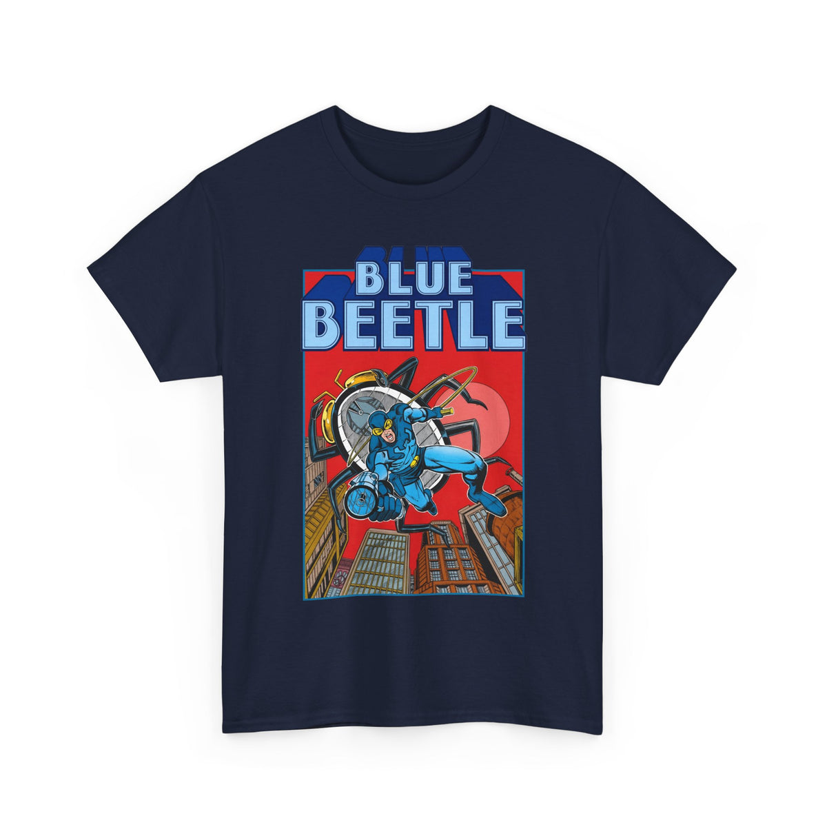 Blue Beetle T-Shirt - Paris Cullins Art - Ted Kord - DC Comics