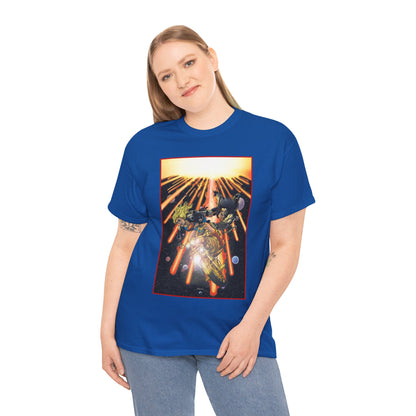 Supergirl & Lobo T-Shirt - George Perez Art - Brave and the Bold #4 Cover Art - 2026 Movie with Milly Alcock and Jason Momoa - DC Comics