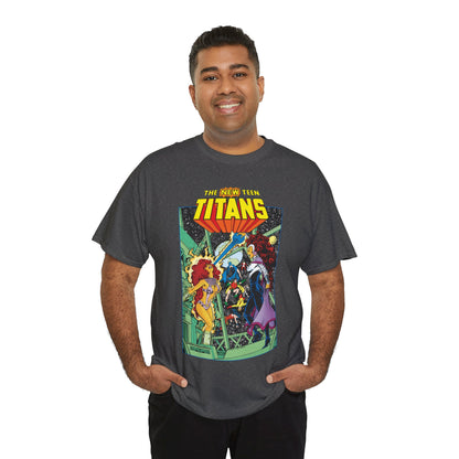 New Teen Titans T-Shirt - George Perez Art - Starfire Vs Blackfire - DC Comics