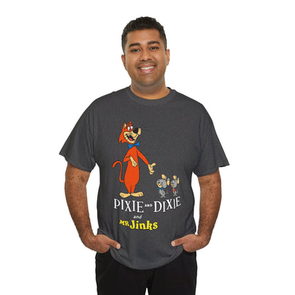 Pixie & Dixie & Mr Jinks T-Shirt - Classic Hanna-Barbera Saturday Morning Cartoon - I Hate Meeces to Pieces!