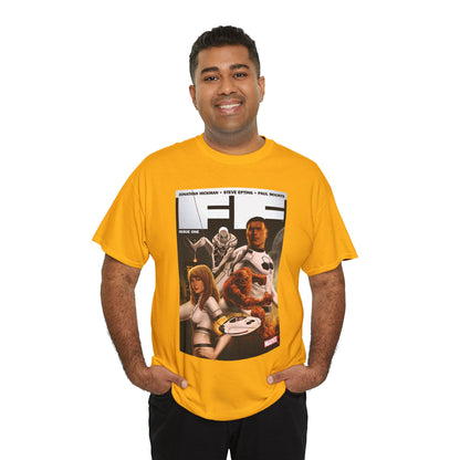 FF #1 T-Shirt - Steve Epting Art - Fantastic Four/Future Foundation - Spider-Man, Mr. Fantastic, Invisible Woman, The Thing - Marvel Comics